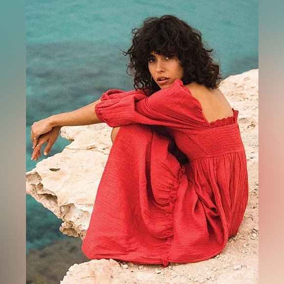 Billabong ✨💫 Magic Hour Red Maxi Dress - Picture 3 of 10